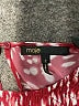Maje 100% Polyester Print Burgundy Long Sleeve Blouse Size Med (2) - photo 4