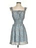 Altar'd State 100% Polyester Paisley Blue Casual Dress Size XS - photo 1