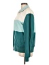 Zara Color Block Teal Track Jacket Size L - photo 5