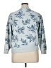 Classic Elements Floral Blue Pullover Sweater Size XL (petite) - photo 2