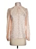 HOT STUFF Pink Long Sleeve Blouse Size S - photo 1
