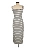 Shein Stripes Ivory Casual Dress Size 6 - photo 2