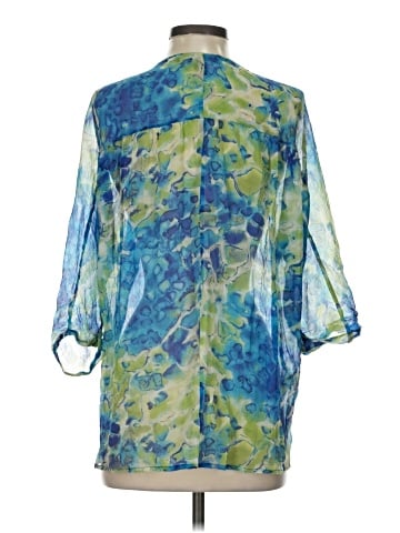 Tommy Bahama 3/4 Sleeve Silk Top (view 2)