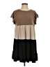 Entro Color Block Brown Casual Dress Size S - photo 1