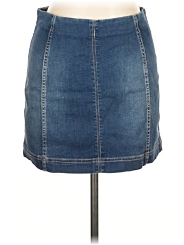 Jolt Denim Skirt (view 1)