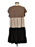 Entro Color Block Brown Casual Dress Size S - photo 2