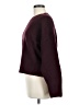 Zara Hearts Burgundy Pullover Sweater Size M - photo 5