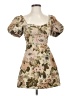 Assorted Brands Floral Brown Cocktail Dress Size S - photo 1