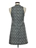 Topshop Chevron-herringbone Gray Casual Dress Size 6 - photo 2