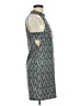 Topshop Chevron-herringbone Gray Casual Dress Size 6 - photo 4