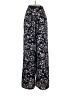 Kendall & Kylie 100% Polyester Floral Black Casual Pants Size XS - photo 2