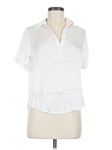 Olivaceous Short Sleeve Blouse (view 1)