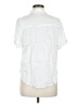 Olivaceous White Short Sleeve Blouse Size M - photo 2
