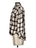 Love Notes 100% Cotton Plaid Gray 3/4 Sleeve Blouse Size S - photo 5