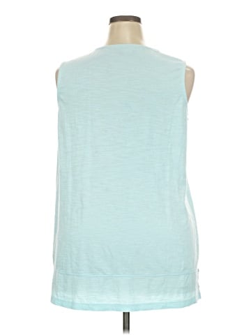 Lands' End Sleeveless T-Shirt (view 2)
