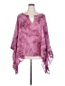 Lane Bryant 100% Polyester Pink 3/4 Sleeve Blouse Size 26 - 28 Plus - photo 1