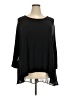 Cha Cha Vente 100% Polyester Black 3/4 Sleeve Top Size 3X - photo 1