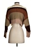 Altar'd State Color Block Brown Pullover Sweater Size XS - photo 2