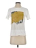 Zara Print White Short Sleeve T-Shirt Size S - photo 1