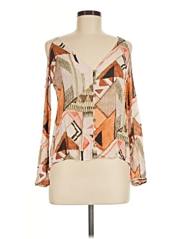 E by Eloise Long Sleeve Blouse (view 1)