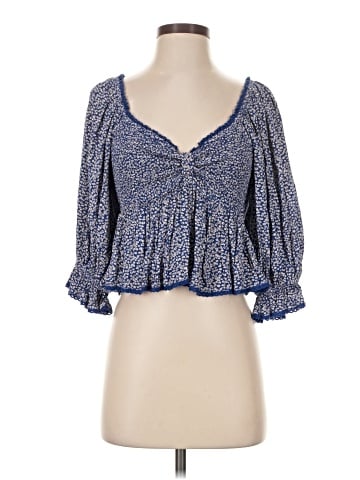Free People 3/4 Sleeve Blouse (view 1)