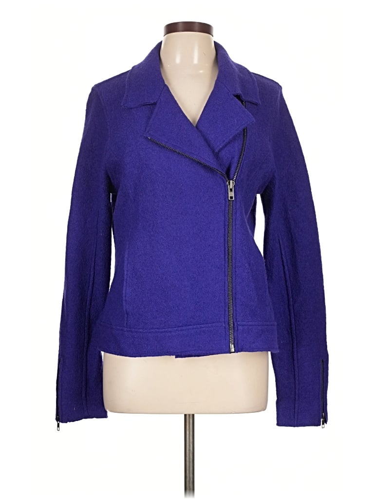 Pre-owned Tahari Jacket In Purple