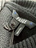 Paige Black Wool Pullover Sweater Size XL - photo 7