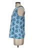 Chaus Blue Sleeveless Blouse Size S - photo 5