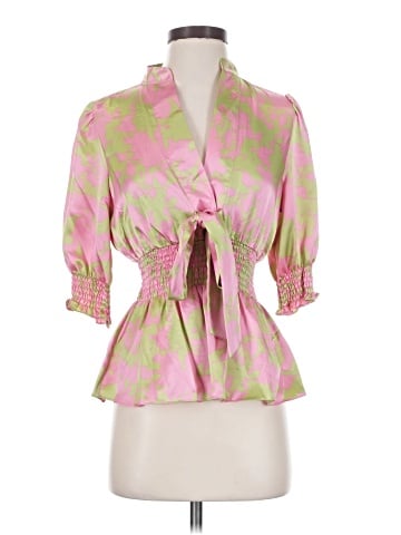 BCBGMAXAZRIA 3/4 Sleeve Blouse (view 1)