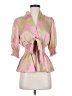 BCBGMAXAZRIA Pink 3/4 Sleeve Blouse Size XS - photo 1