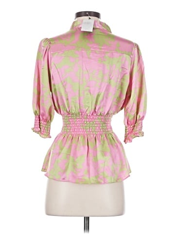 BCBGMAXAZRIA 3/4 Sleeve Blouse (view 2)