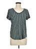Ann Taylor LOFT Teal Short Sleeve Blouse Size M - photo 1