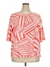 Ruby Rd. Orange 3/4 Sleeve Blouse Size 3X - photo 1