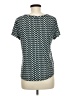 Ann Taylor LOFT Teal Short Sleeve Blouse Size M - photo 2