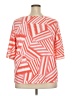 Ruby Rd. Orange 3/4 Sleeve Blouse Size 3X - photo 2
