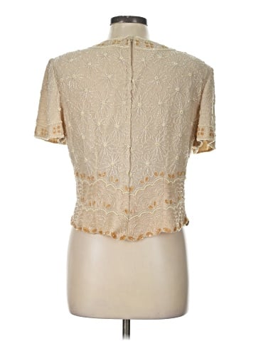 Adrianna Papell Short Sleeve Blouse (view 2)
