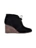 Lucky Brand 100% Leather Black Wedges Size 8 - photo 1
