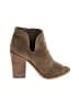 Vince Camuto 100% Leather Brown Ankle Boots Size 7 - photo 1