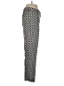 Diane von Furstenberg 100% Rayon Print Silver Casual Pants Size 4 - photo 4