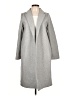 Zara 100% Polyester Gray Coat Size L - photo 1