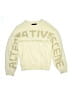 Zara Print Yellow Pullover Sweater Size 13 - 14 - photo 1