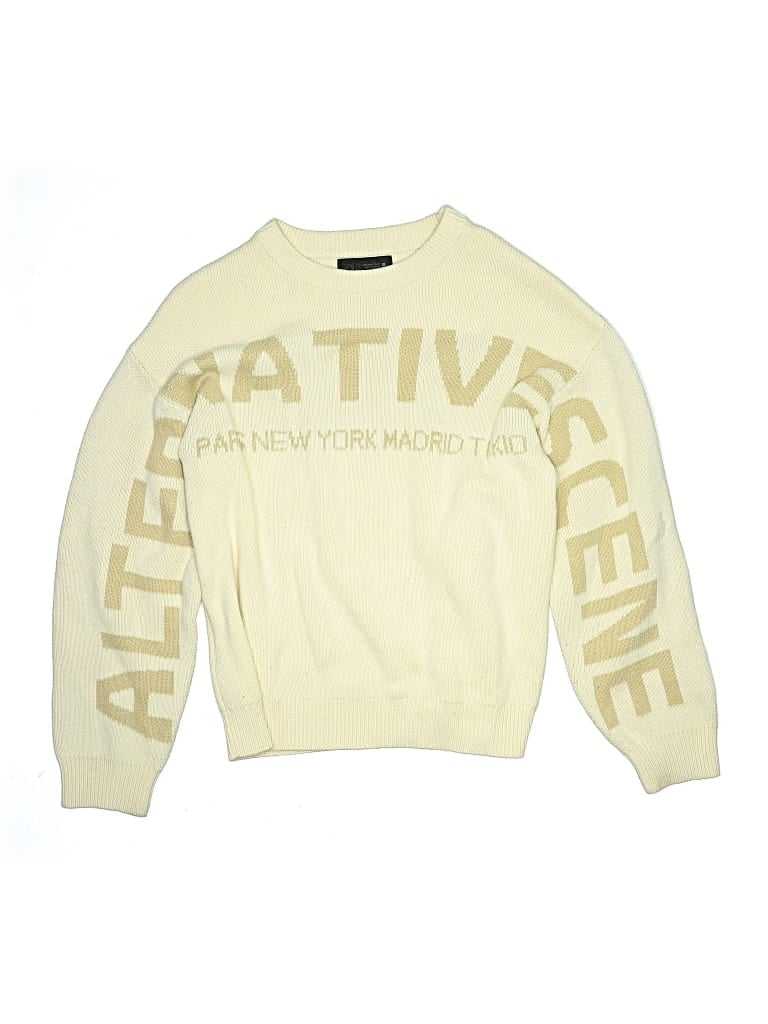 Pre-owned Zara Kids' Pullover Sweater In Yellow