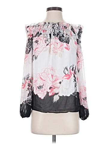 White House Black Market Long Sleeve Blouse (view 1)
