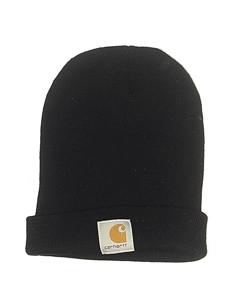 Pre-owned Carhartt Beanie Hat In Black