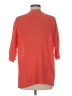 J.Jill 100% Linen Orange Kimono Size Med Petite - photo 2