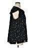 Papermoon 100% Polyester Stars Black Sleeveless Blouse Size 1X - photo 4