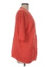 J.Jill 100% Linen Orange Kimono Size Med Petite - photo 4