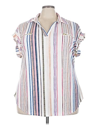 Cure Short Sleeve Blouse (view 1)