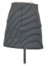 Topshop Stripes Black Casual Skirt Size 4 - photo 2