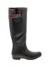 Sperry Top Sider Black Rain Boots Size 6 - photo 1